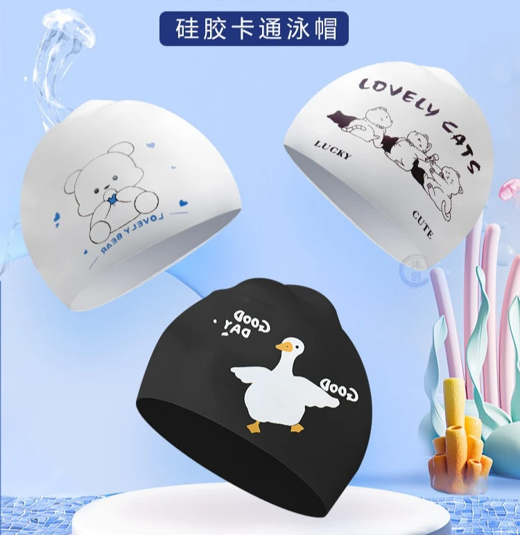 Cuffia da nuoto impermeabile in silicone White | Leroy Merlin
