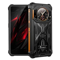 Telefono Fossibot F101 Pro,10600mAh,15GB + 128GB, IP68, cámara de 24MP, NFC - Orange Geometric