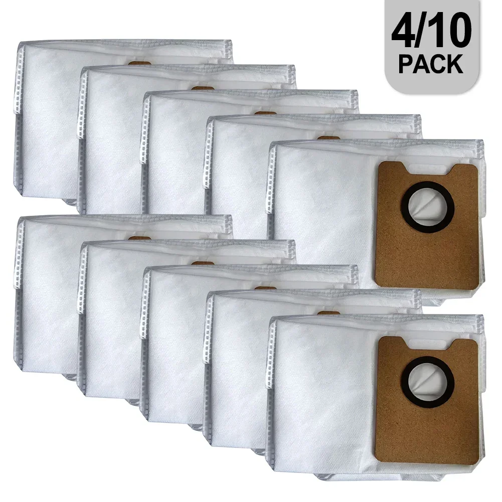 4/10 Pack Dust Bags For ECOVACS Y1 For PRO / Y1 PRO PLU-S Robot Vacuum Cleaner Household Appliance Cleaning Tool Accessories