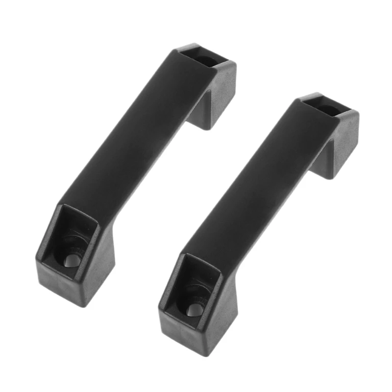 Black Door Handle for Series Aluminum Extrusion with Slot 6mm
