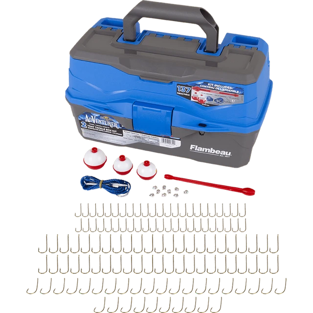 Flambeau Classic 2- Tray Tackle Box - Blue