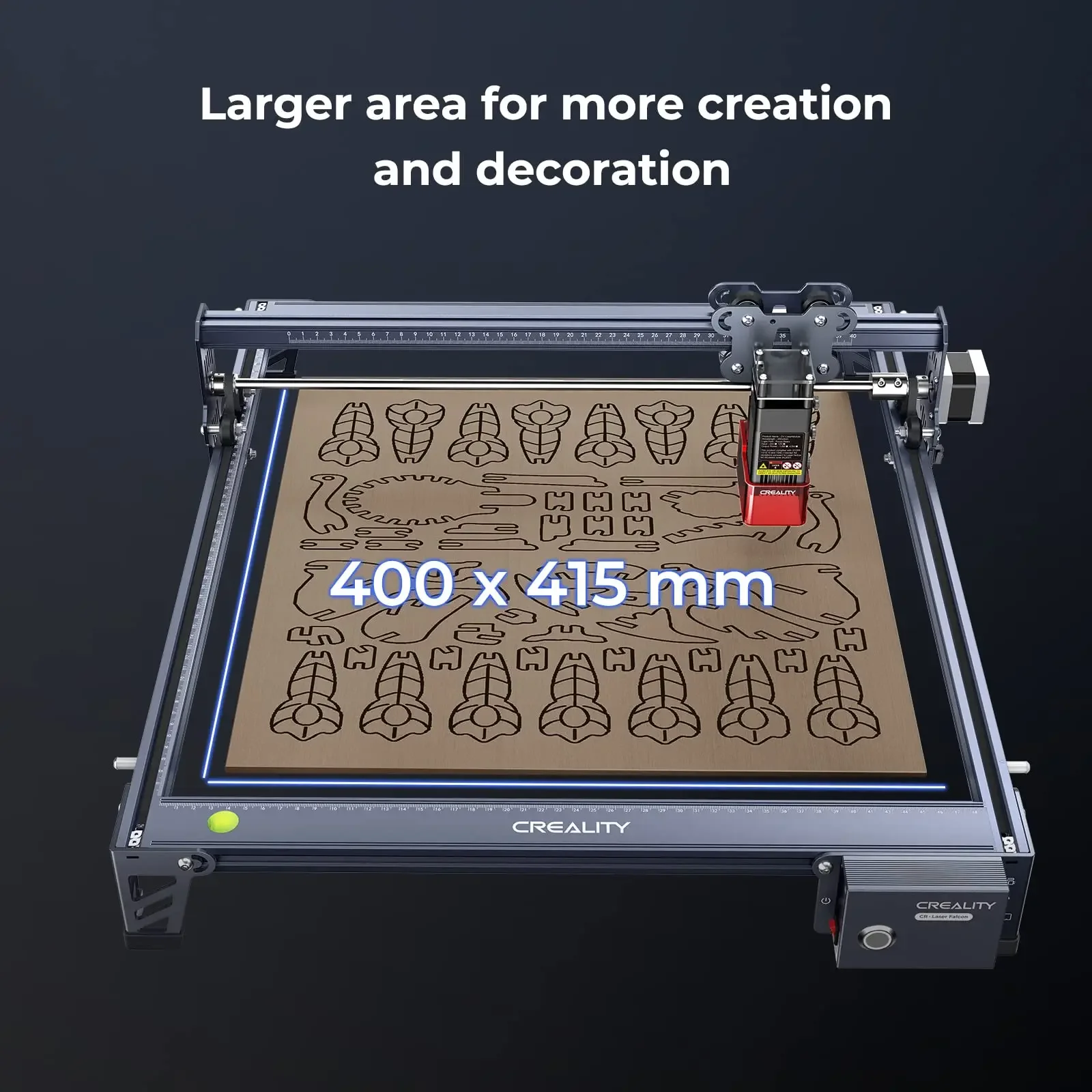 Creality Falcon Pro 10W Laser Engraver High Speed Compresed Spot 0.06mm  High Precision DIY Engraving Machine 10000mm/min - AliExpress