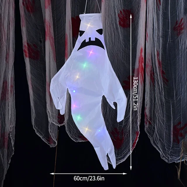 Hanging LED Halloween Ghost 2