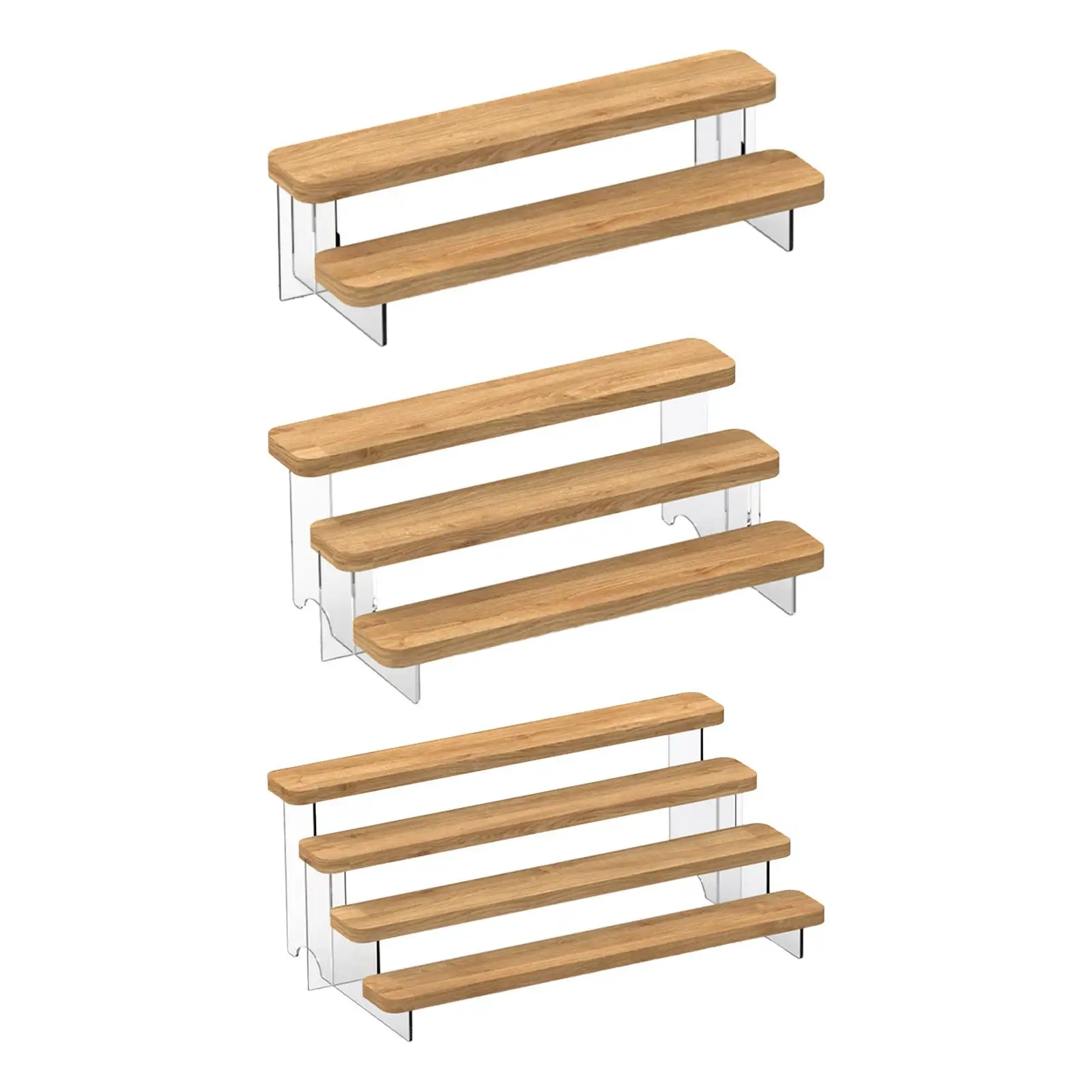 Scaffali Espositivi Per Scaffali In Legno Scaffali Per Vetrine Robusti Espositori In Acrilico Per Action Figure Toys Modello Di Profumo Cosmetico