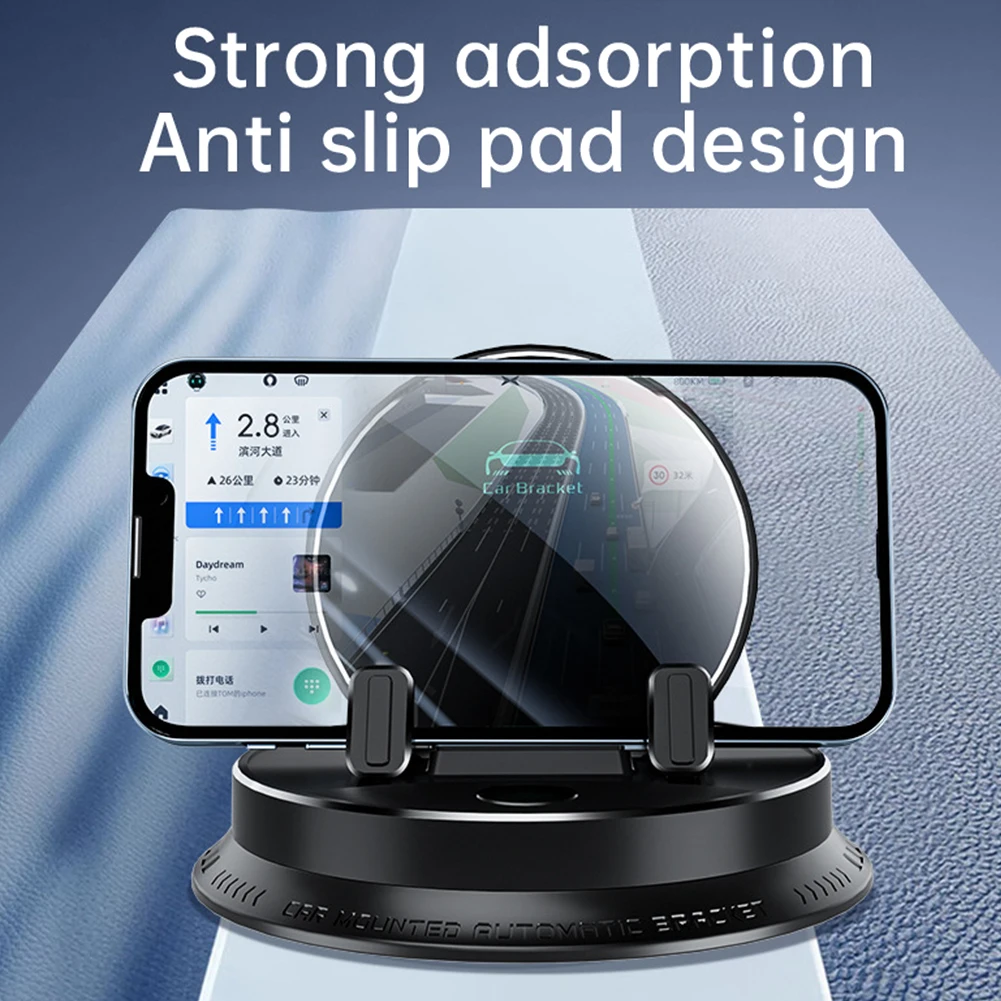Universal Dashboard Car Phone Mount 360 Degree Rotation Phone Stand Cell Phone Holder for Car Dashboard
