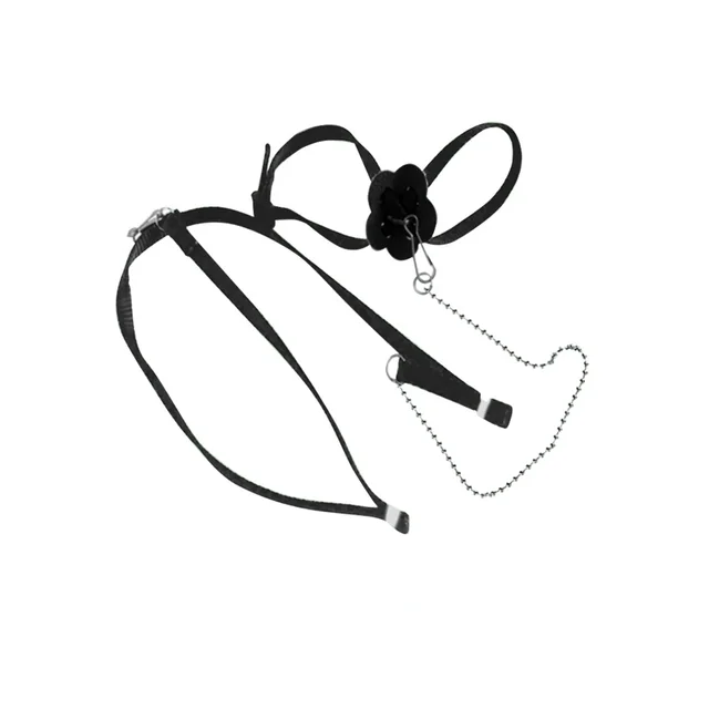 Adjustable Reptile Lizard Harness Leash Training Walking Rope Pet Leash Anti-Bite Harness Leash Pet Collar Chest Strap Lizard 6