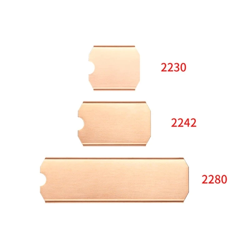 SteamDeck 게임용 F3MA 방열판 M2SSD 2230 2242 2280 SSD 구리 라디에이터 패드 TN30