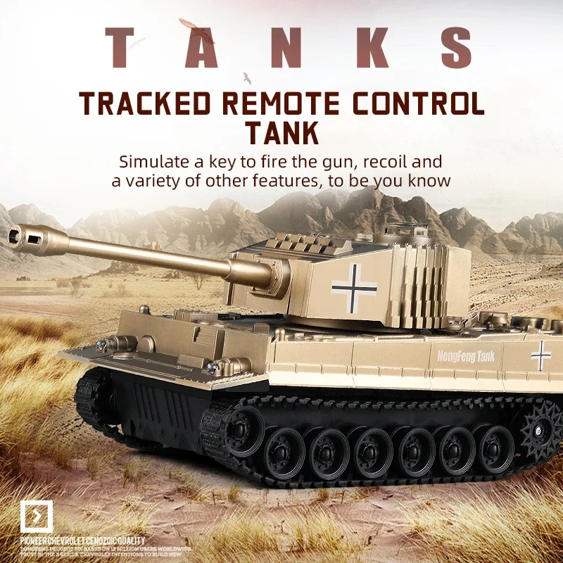 Remote Control Electric Tank Toy Model for Kids