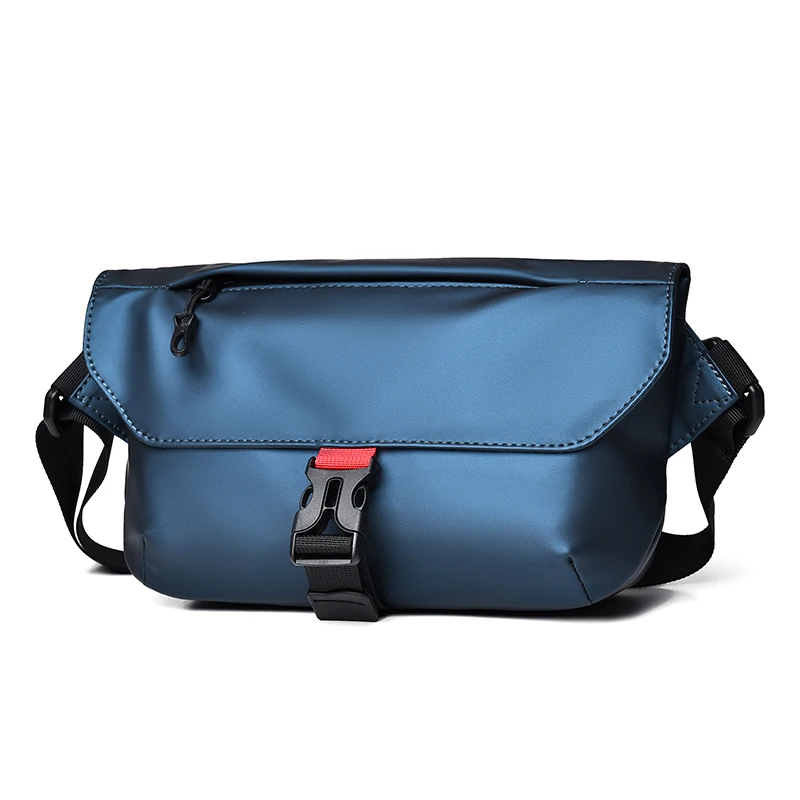 Fashion chest bag, multi-functional men's sports shoulder bag, large capacity leisure backpack, men's chest bag, outdoor diagona