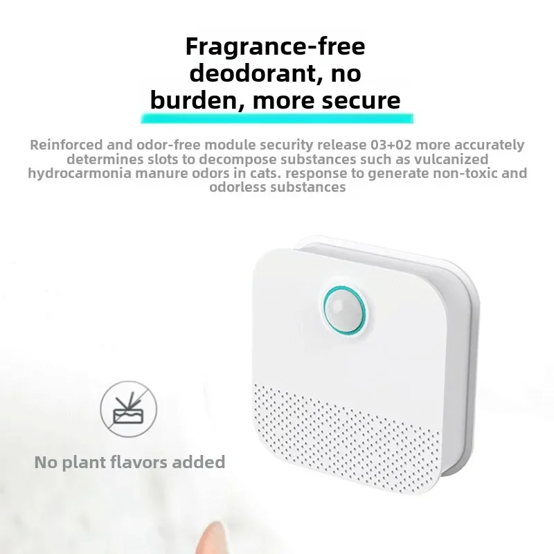 Smart Sense Rechargeable Wireless Pet Deodorizer Litter Odour Adsorption Remover Purifier Cat Toilet Accessories Air Purifiers