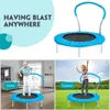 36-Inch Kids Trampoline with Handle - Indoor Mini Rebounder for Toddlers, Safe & Fun Fitness
