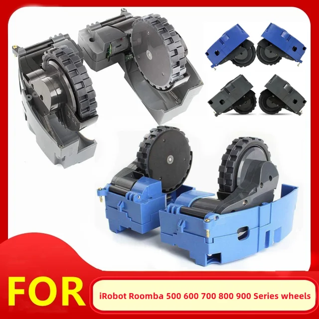 Accesorios de rueda de Motor izquierdo y derecho para Irobot Roomba, piezas  de aspiradora Robot Serie 500, 600, 700, 800, 900 - AliExpress