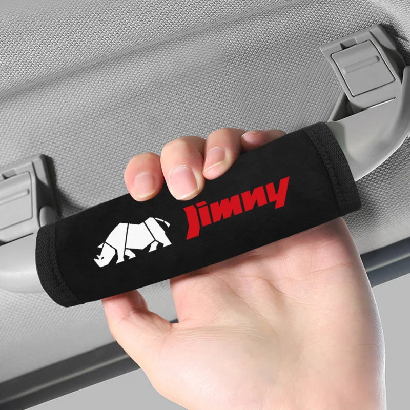 Car Interior Door Handle Cover Soft Plush Armrest Handle Protector