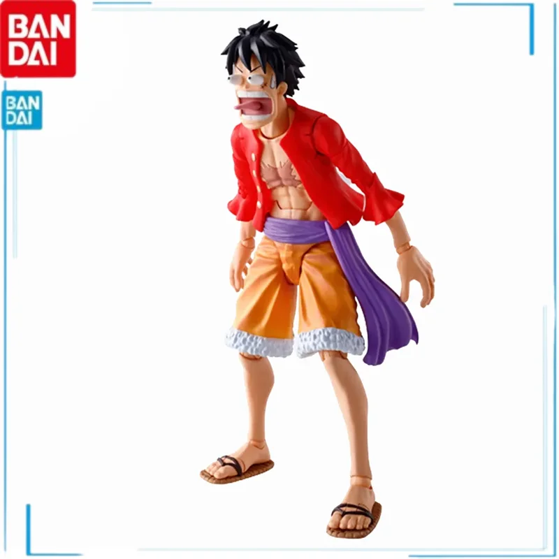 

Original Bandai S.H.Figuarts Monkey D. Luffy Raid One Piece on Onigashima Anime Figure Toys SHF Action PVC Model Collector Gift