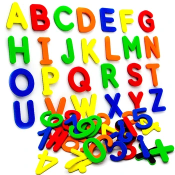 Magnetic Alphabet Letters EVA Foam Stickers – Kids Learning Spelling & Counting 1