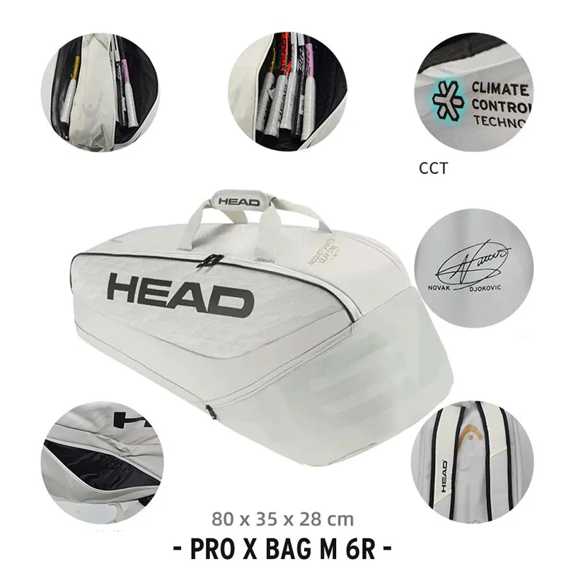 NEW★日本未入荷★FILA★DRP pattern racket bag Fila Tennis Bag|head Pro X Djokovic Tennis Backpack - Large