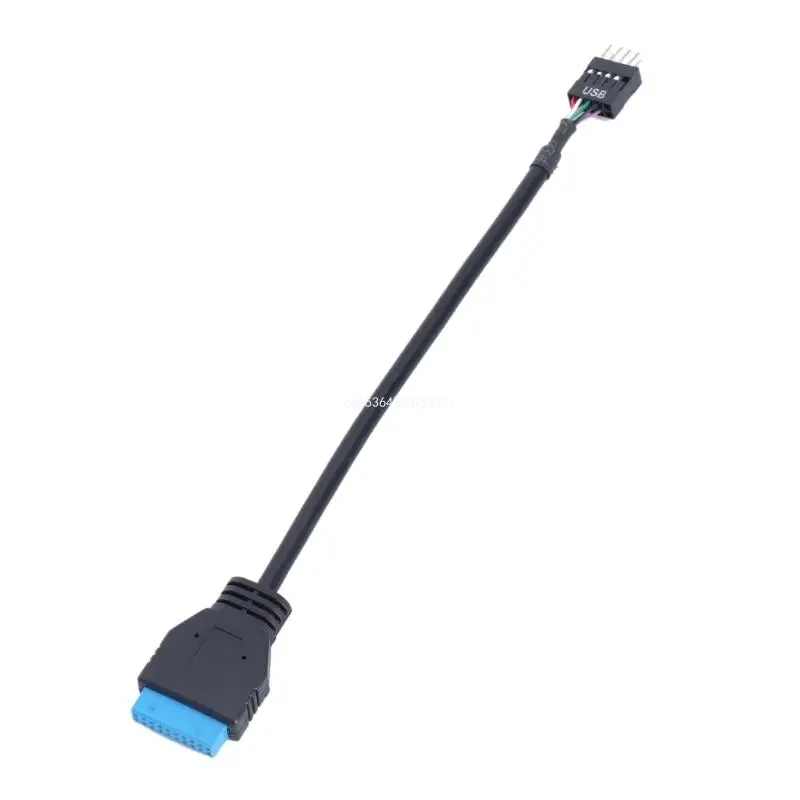 

USB Header to USB 2.0 Motherboard Adapters Cable Converters 20Pin USB3.0 Dropship
