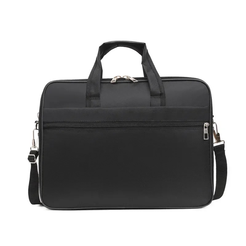 Briefcase leather briefcase document bag for Business and Travel