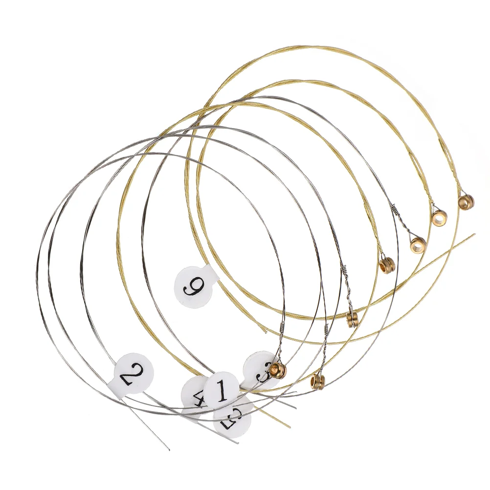

10Pcs Durable Steel Lyre Strings Lyre Replacement Accessories Lyre Supplies