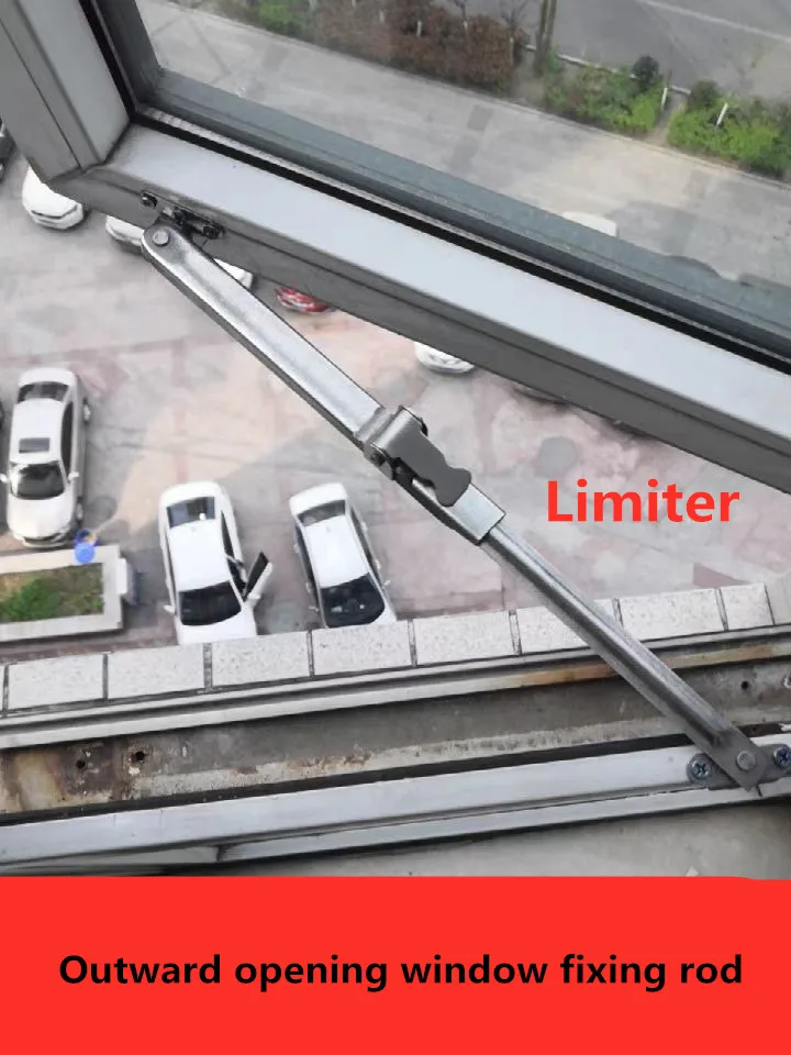 Telescopic Stainless Steel Window Stand Tilt Angle Stop Adjustable Gusset Sliding Support Door and Window Accessories