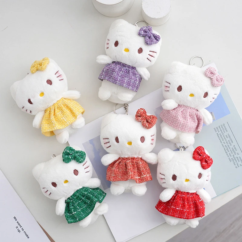 

Плюшевый брелок в стиле аниме «Hello Kitty», 13 см