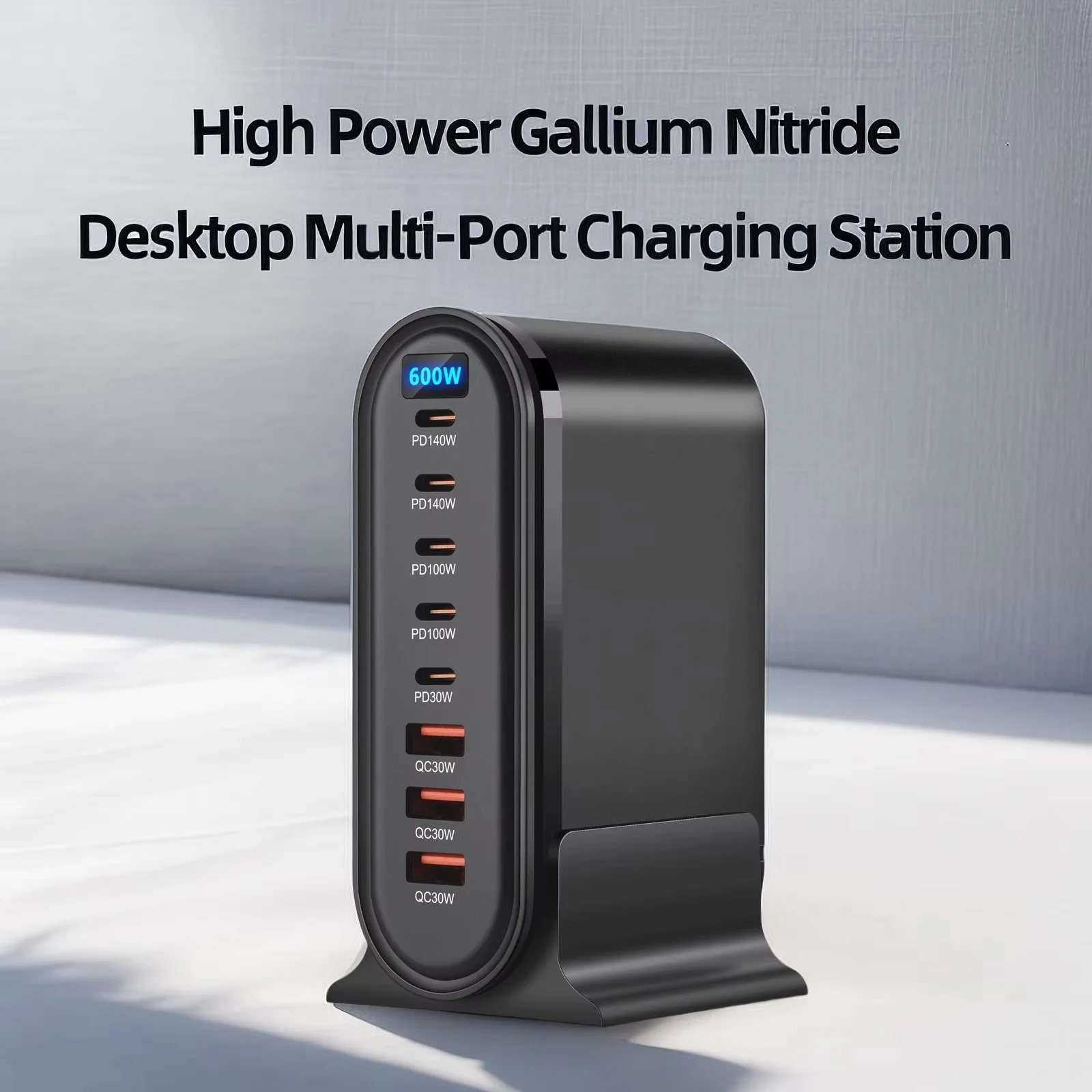 GaN 8-Port Fast Charging Station High Power