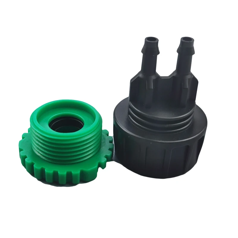 Garden Tap Y Water Splitter 1/2 3/4 To 1/4" 4/7 Hose Splitter Watering