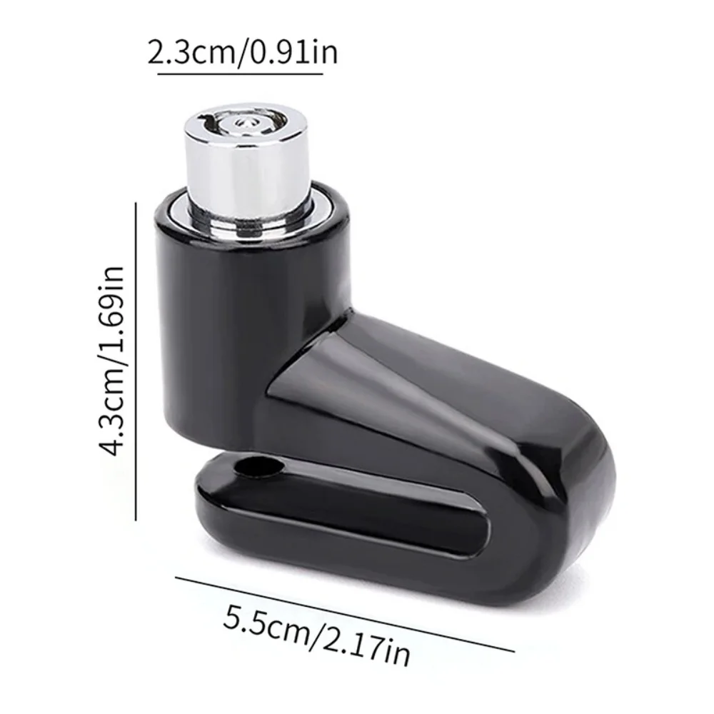 Anti-Theft Disc Brake Lock for Motorcycle and Bicycle Security