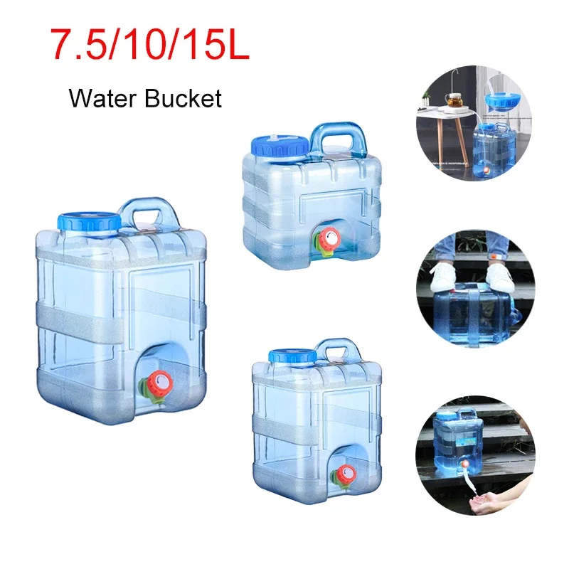 

Pure Capacity Tank Picnic Camping Hik Water Cooking Large Outdoor Container Portable Faucet for Bucket Driving