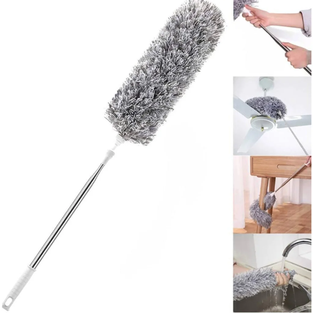 Extensor Telescópico para Limpeza Profissional, com Acessórios Intercambiáveis para Manutenção em Casa e Escritório