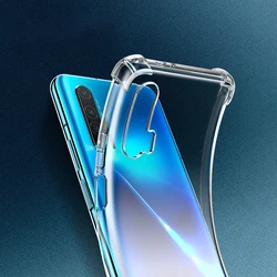 Ultrathin Clear Airbag Shockproof Phone Case - Soft TPU Crystal Cover for Nova 6 5G (Clear)