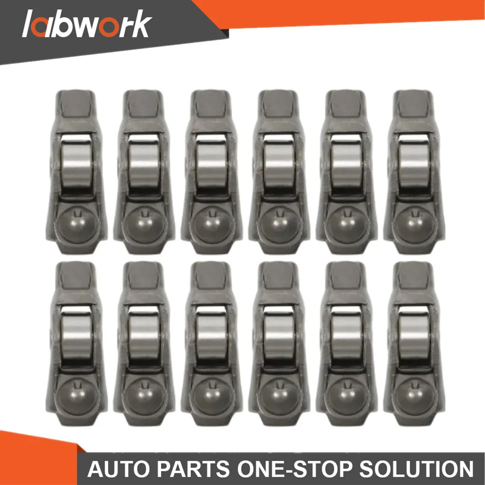 12 PCS Rocker Arms Fit Replacement for Challenger/Charger/Durango/Grand Caravan/Cherokee/Ram 1500 2011-