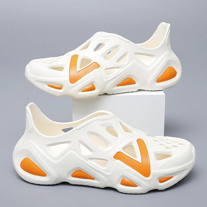 

New Sandals for Men Lightweight Casual Platform Water Proof Male Comfortable Trendy All-match Summer Main Breathable Beach Shoes