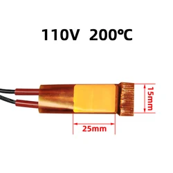 Versatile PTC Hair Dryer Heating Element with Adjustable Temperature Range (110V 200 Celsius)