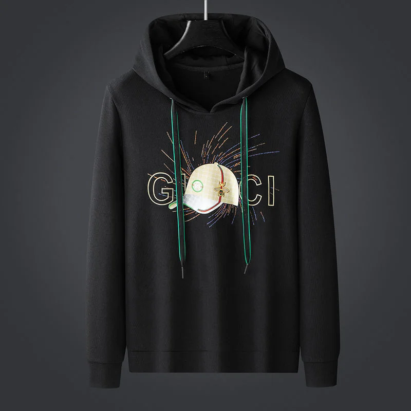 

Luxury brand 2023 new fashion casual high-end early autumn hooded sweater men's luxury hot drill long sleeve hoodie