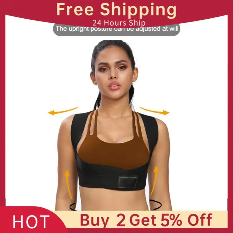 

2022 Brace Support Belt Adjustable Back Posture Corrector Clavicle Spine Back Shoulder Lumbar Posture Correction Shoulder Back