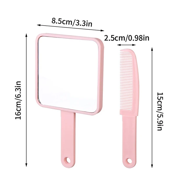 Eyelash Extension Handheld Makeup Mirror