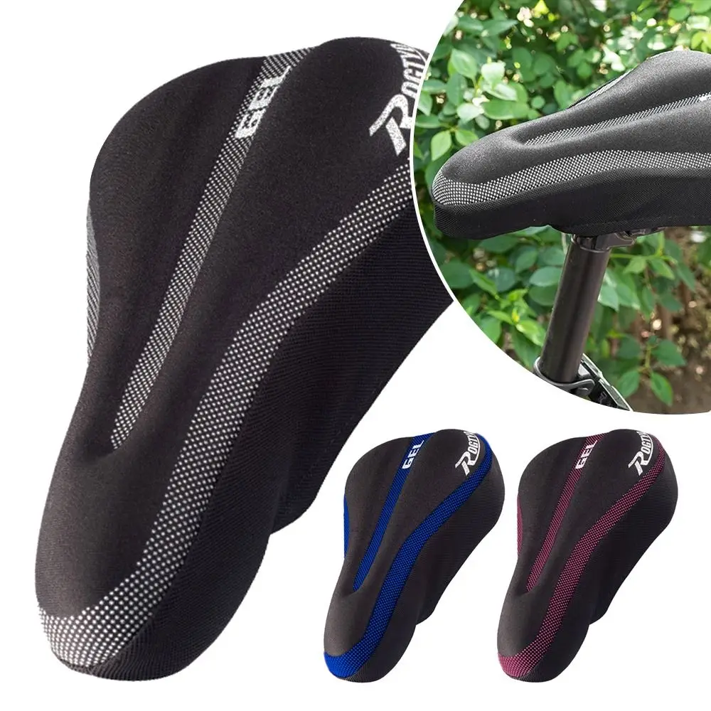 

1Pcs Gel Pad Bicycle Mat New Breathable Mountain Bike Bike Saddle Cover Thickened Cycling Bicycle Seat Cushion