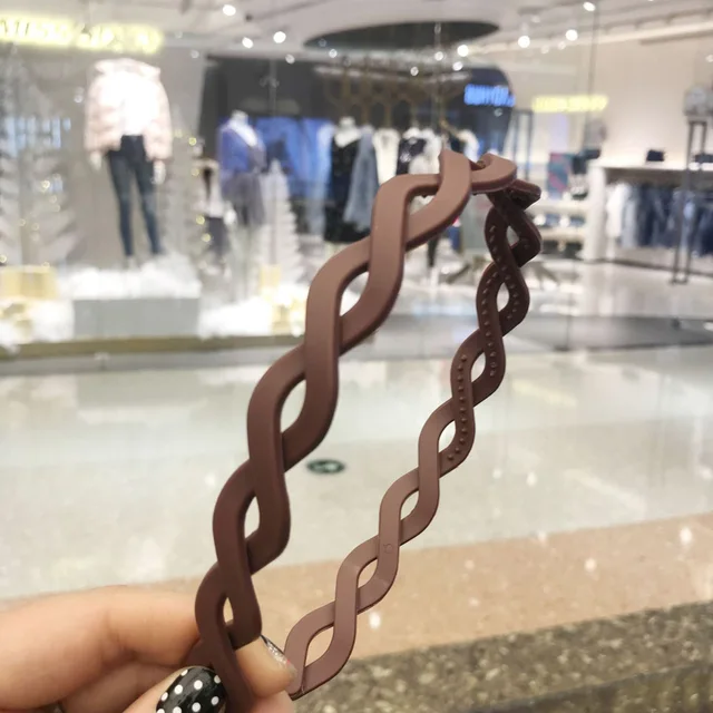 Fashion Pearl Non-Slip Rhinestone Hairbands Elastic Flower Women Hair Hoop Bands Headband Bezel Girls Hair Accessories Headdress 08