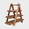 Multi-layer Wood Display Rack for Dinner Plates and Snacks Decorative Trays, Kitchen Storage & Organization,Fruit Dish Plate 1