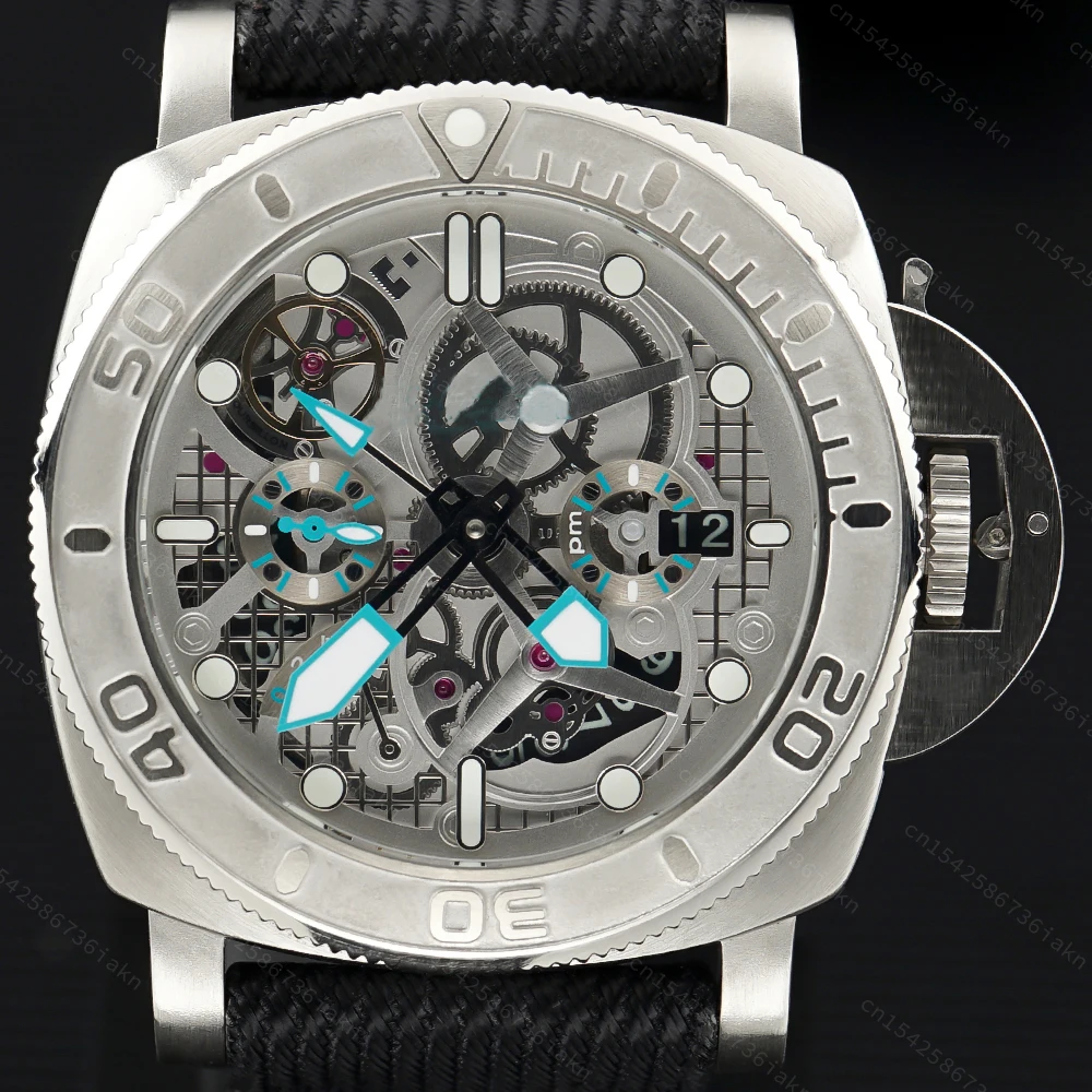 2022 Fashion New Products Sports and Leisure Men's Watch Stainless Steel Sapphire Crystal Self-winding Waterproof Sports Watch