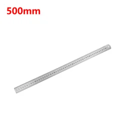 Stainless Steel Double - Sided Precision Measuring Ruler, 15 - 50cm (500mm)