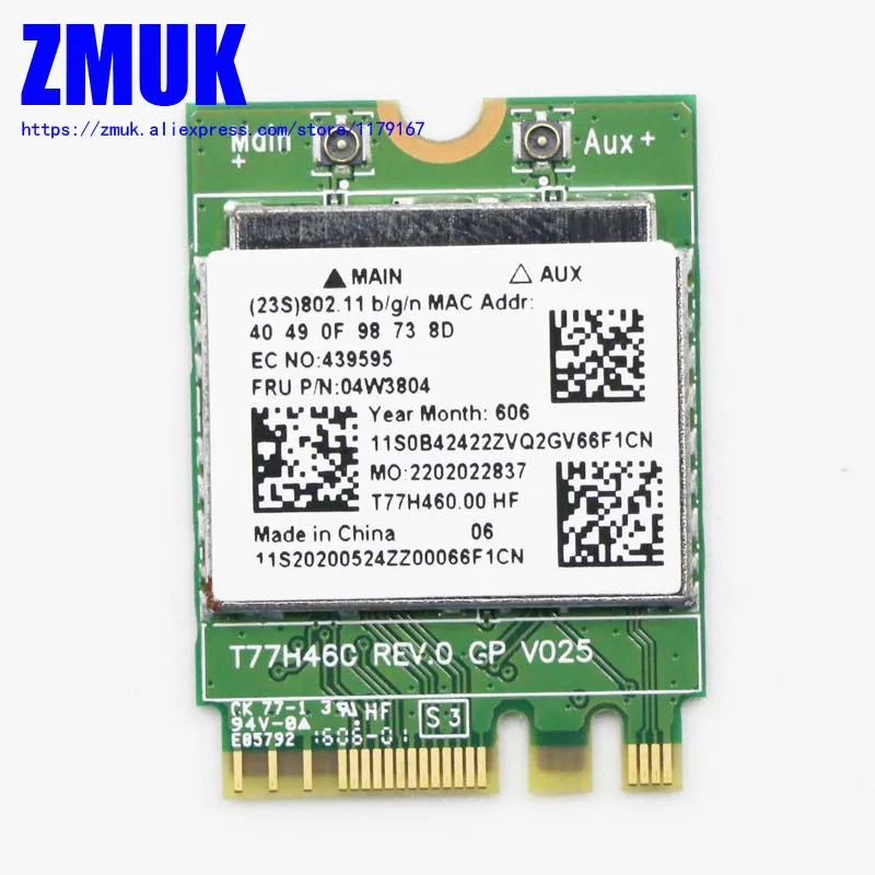 Rtl8192 Scheda Combinata Wifi + Bt Per Lenovo Thinkpad X240S X250 T540 T550T440 L440 L540 W550 Serie W541, P/N 20200524 20200525