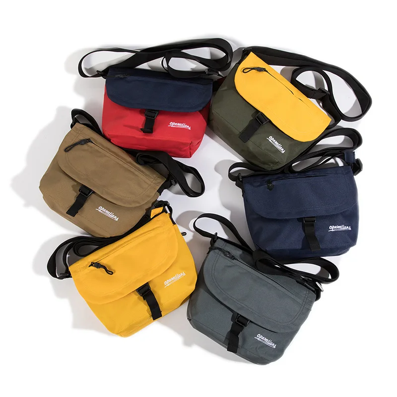 

[Fashion] Crossbody Men Bag Men Shoulder Bag Splashproof Nylon Mini iPad Messenger Shoulder Strap Bag For Men Business Bags