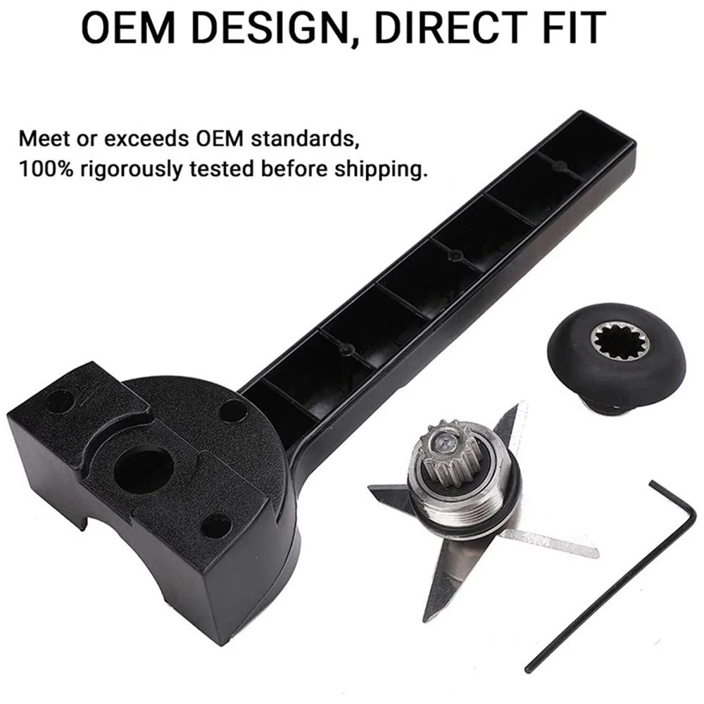 

Blender Wet Blade Assembly with Wrench & Drive Socket Removal Tool Kit Replacement Parts for Vitamix 5200 Series