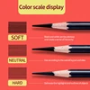 SAKURA 1/2/3Pcs Profession Charcoal Wooden Pencil Set Sketch Drawing Soft/Medium/Hard Wood Pencils Artist Student Art Supplies 3