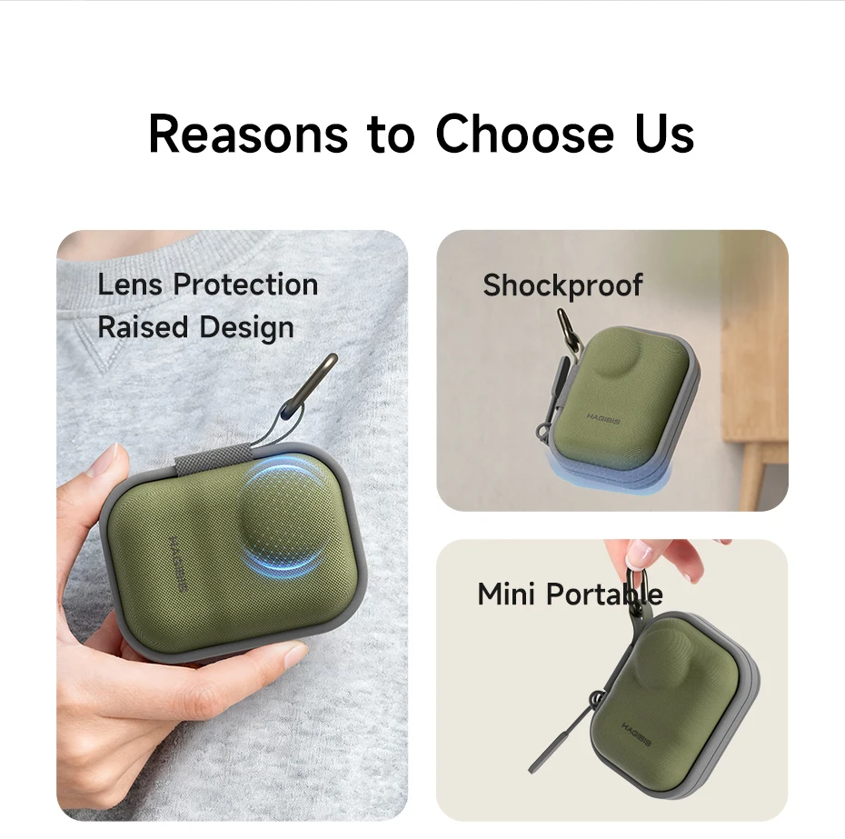 Hagibis Hard Shell Carrying Case for Insta360 GO Ultra