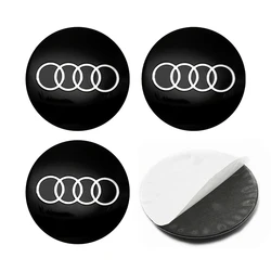 Elegant 4 - Piece 56mm Car Wheel Hub Cap Center Emblem Set (56mm Model 3)