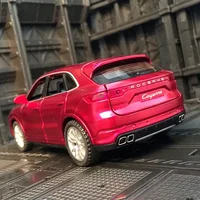 1:32 Porsche Cayenne Turbo S Car Model Alloy Car Diecast Toy Car Model With Sound and Light Toy 2