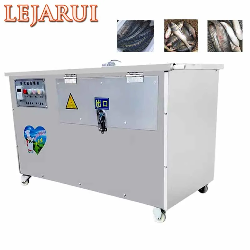 

Large Capacity Small Fish Cleaner / Small Fish Scale Remover Electric / Automatic Fish Scaling Machine